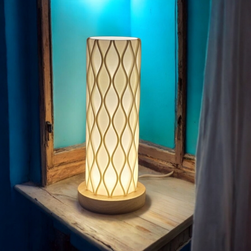 THE RIPPLE! Homemade! LED lamp! - Picture 4 of 5